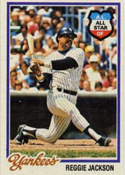1978 Topps Baseball Cards      200     Reggie Jackson